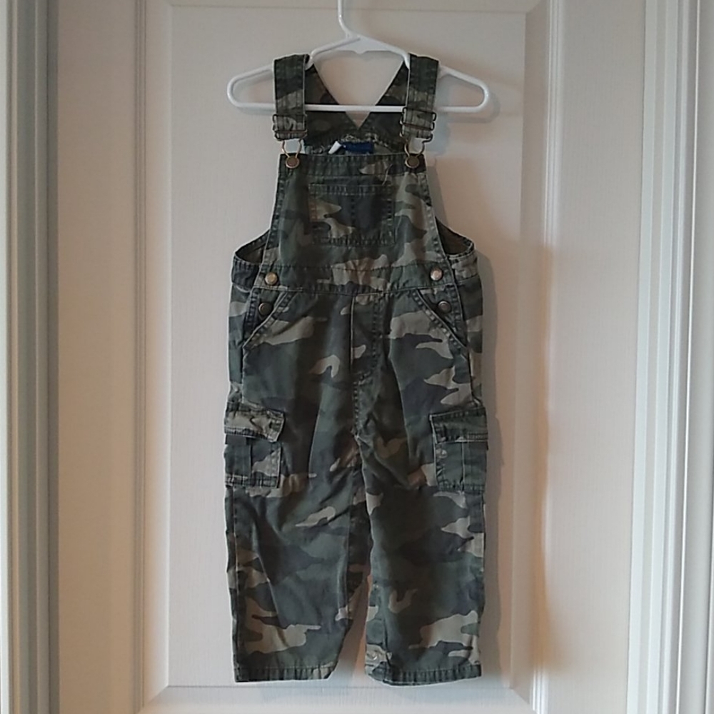Camo overalls
